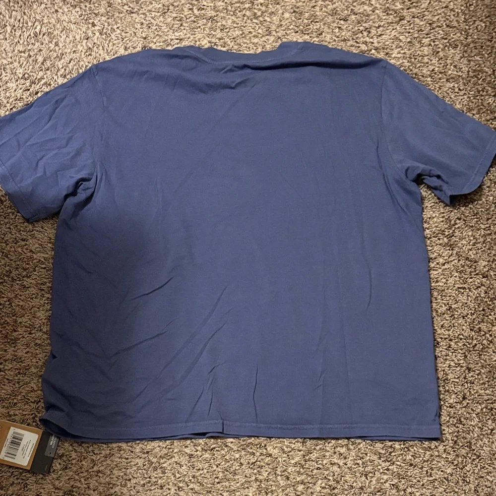 The North Face Men's Short Sleeve Tee in Navy Blue